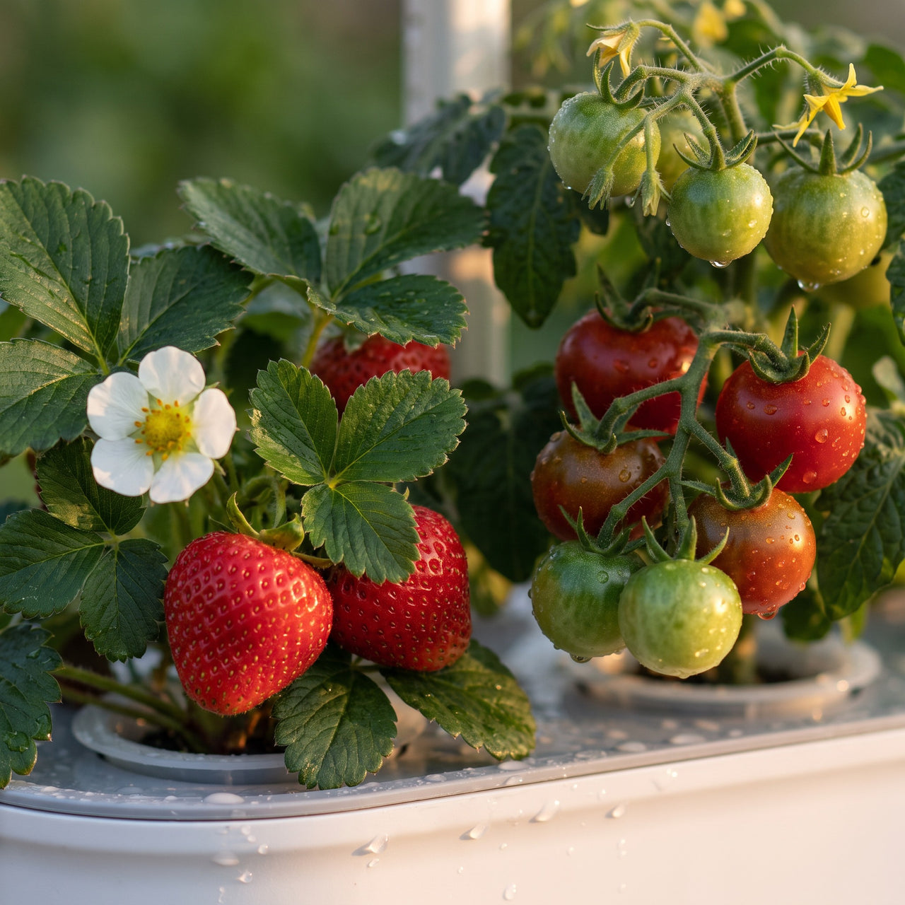 Verdia One - fraises et tomates cerises
