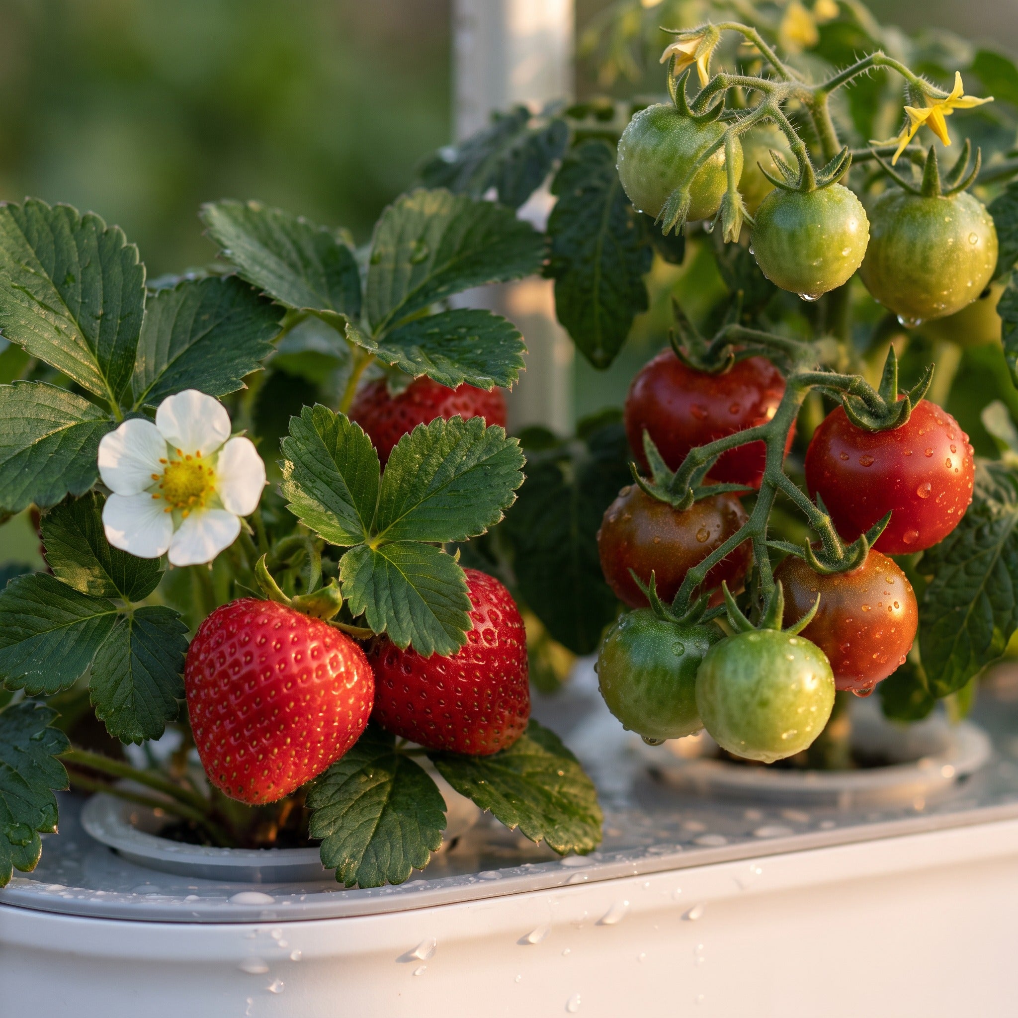 Verdia One - fraises et tomates cerises